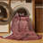 Machine Washable Bleigh Valentines Modern & Contemporary Abstract Rug in Brown – Rose Binding-1588005202