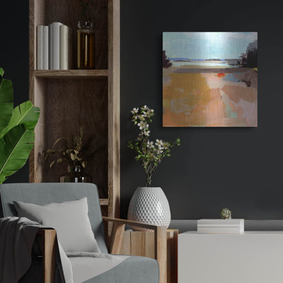 Highland Dunes «Beach Plum Farm 1» par Kathleen Robbins, art mural en métal