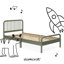 Porto Twin Bed-98582396