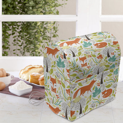 Housse pour batteur sur socle East / Orange / vert / bleu East Urban Home