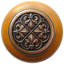 Olde World Mushroom Knob-1267335132