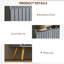 15 Pair Shoe Storage Cabinet