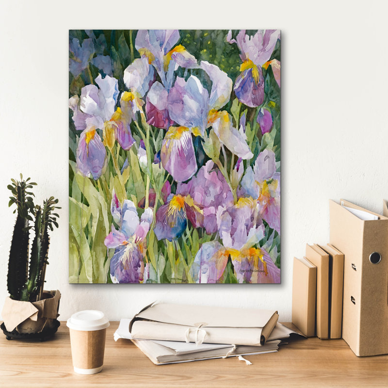 «Winston Porter» par Annelein Beukenkamp, art mural sur toile, H 24 po x l 20 po x P 0,75 po