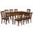 Kollman Extendable Rubberwood Solid Wood Dining Set-1268764386-1316549190-1266675455