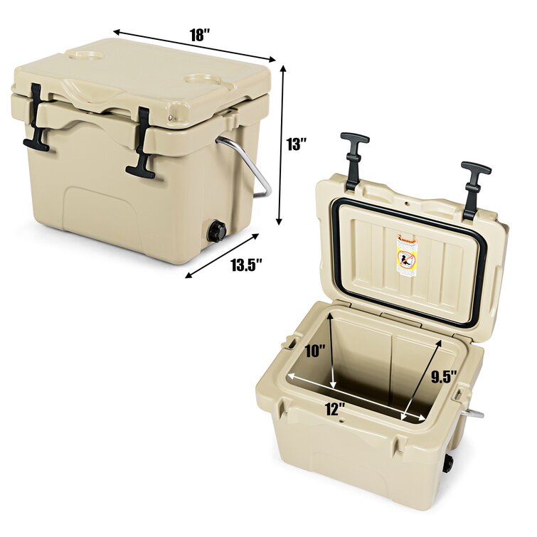 VEVOR 25 Quarts Ice Chest Cooler