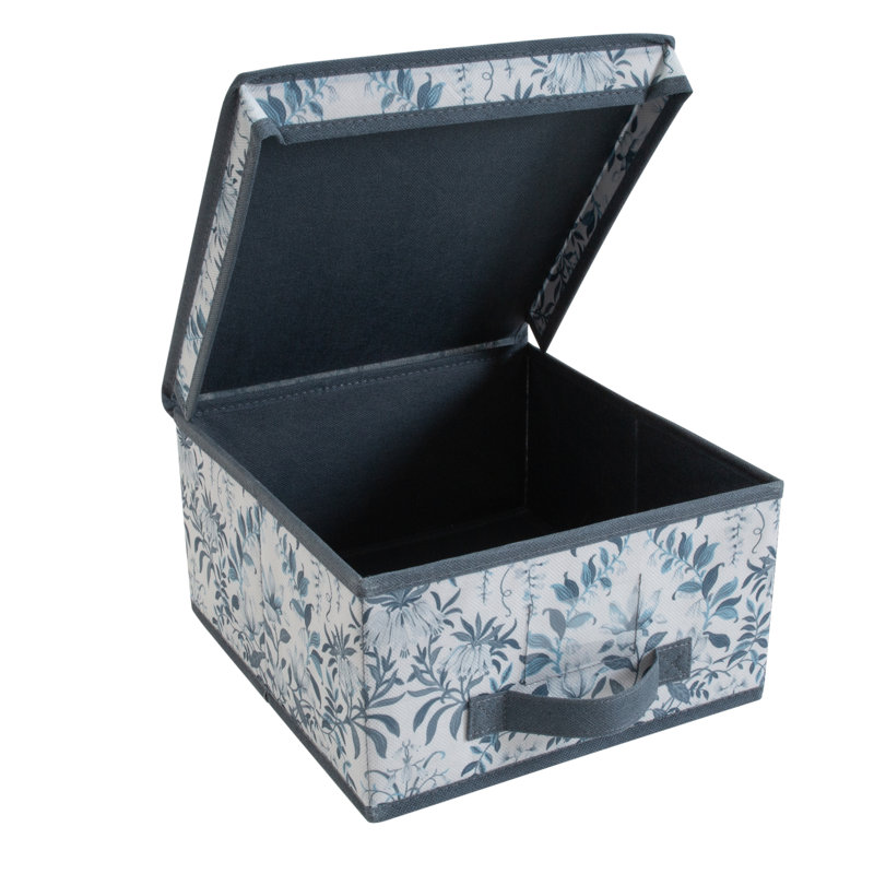 Fabric Box, 6" H x 12" W x 11" D