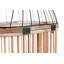 2 Piece Wood Wall Lantern Set