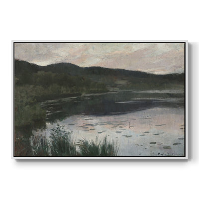 Paysage rétro - XLI - Toile tendue avec châssis