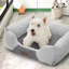 Lit pour chien Cuddler, canapé-lit pour chien avec côtés, fond antidérapant pour petits et moyens chiens, lavable à la machine-1808567331-1808567328