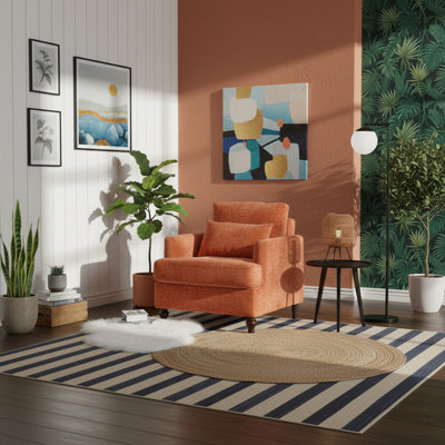 Fauteuil club Chenille