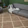 Myshaggy Collection Rugs Diamond Design in Beige