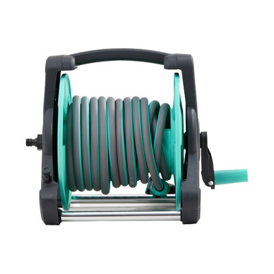 Portable Garden Watering Hose Reel Set