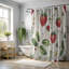 Rideau de douche 1 pièce Fruit Botanical Motifs-1246734486