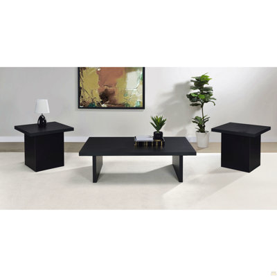 3-Piece Rectangular Coffee And End Table Set