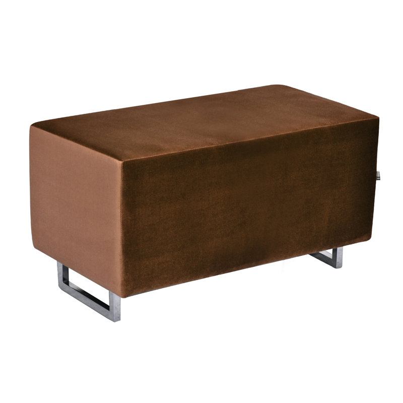 Pepi Upholstered Bench, Brown