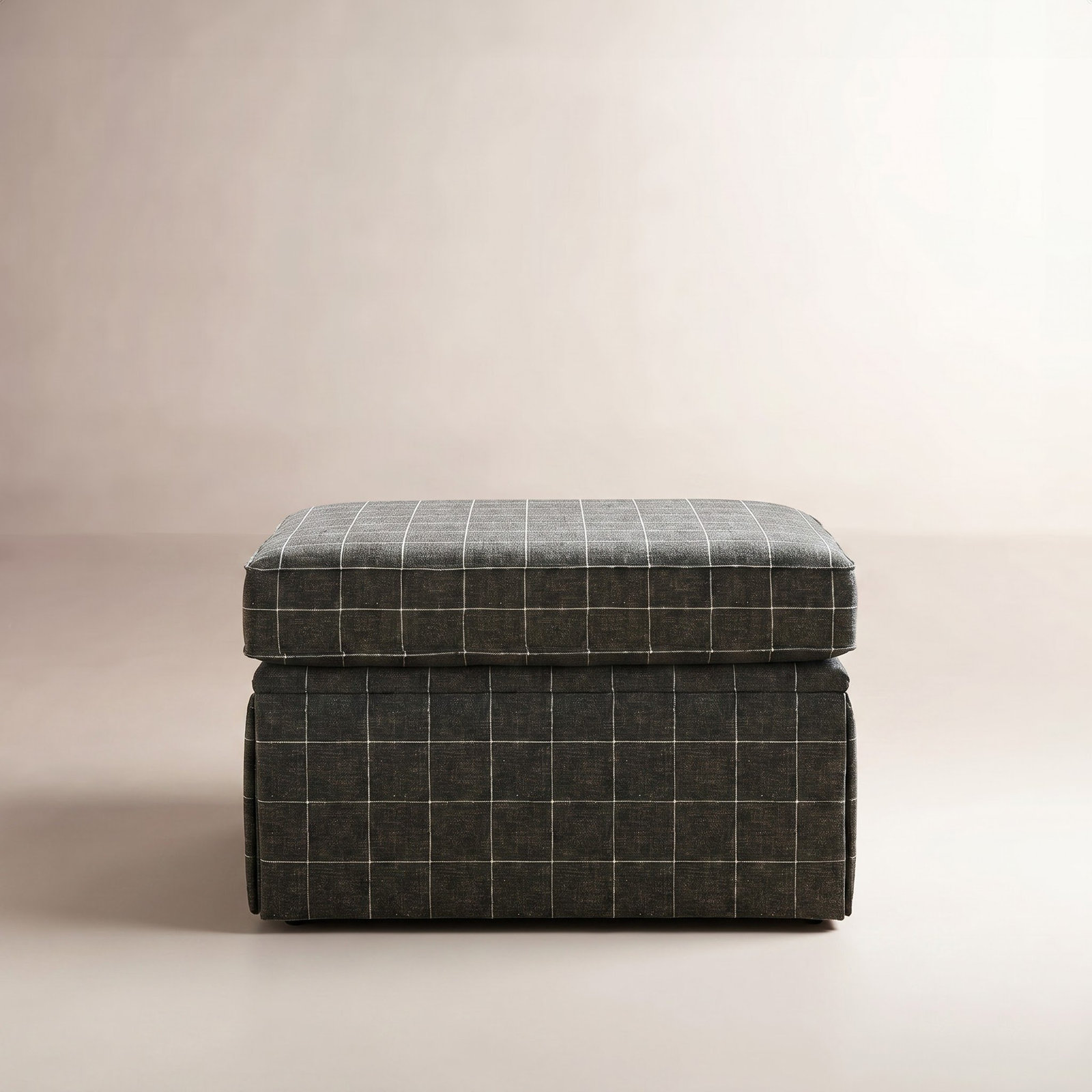 Masset Upholstered Ottoman, Ida Beige