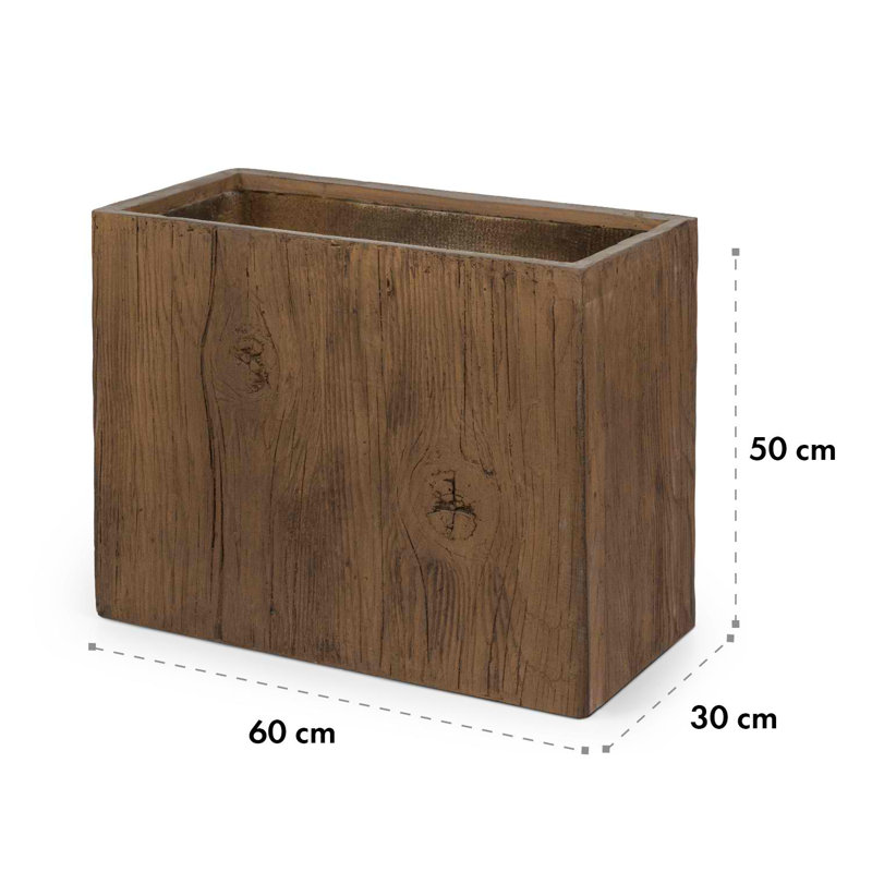 Cachepot, 50cm H x 60cm W x 30cm D