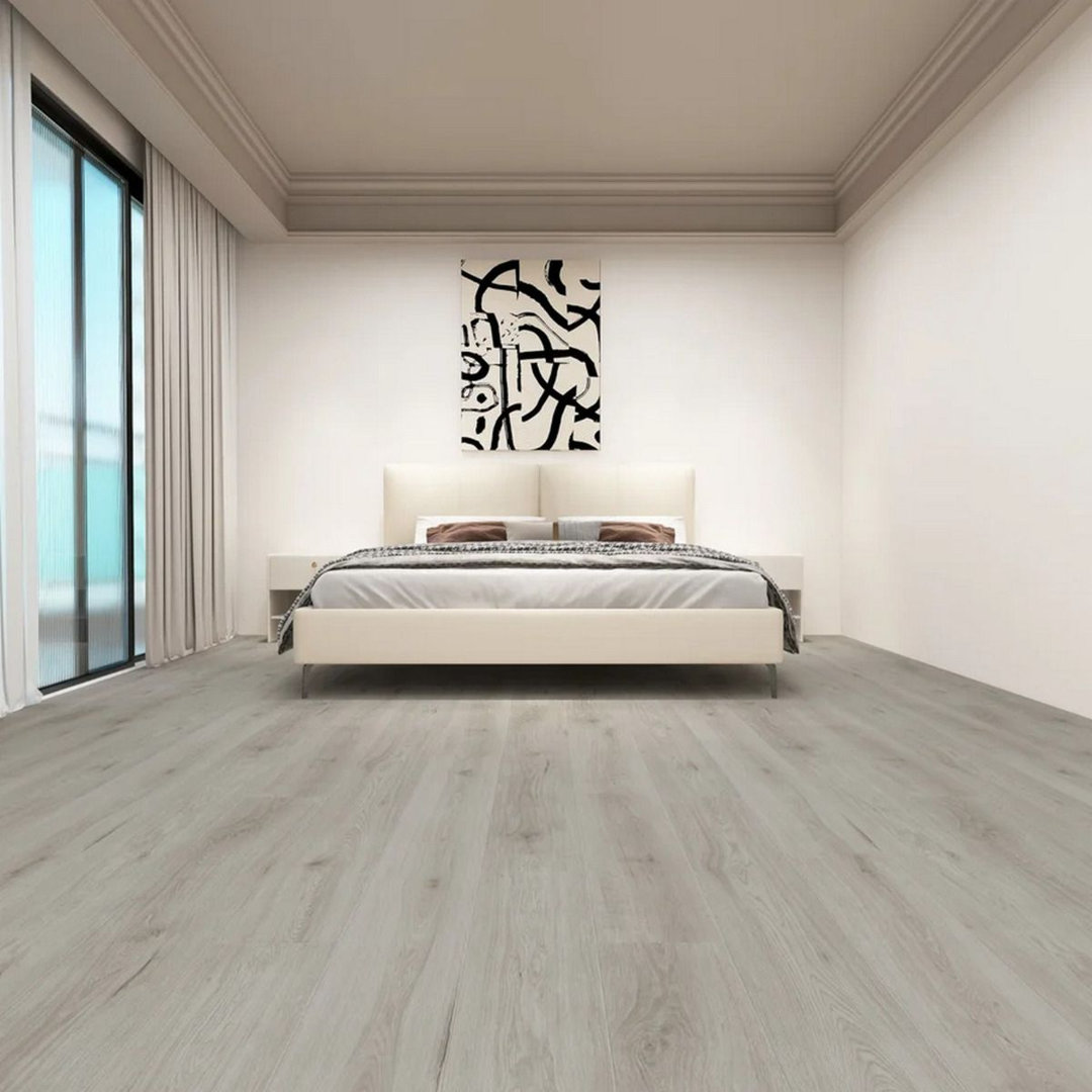 Essential Wood Effect Glue Down LVT Flooring - Plank (2mm) For Bedroom, Living Room, Dining Room & Kitchen 4.59 m² Per Pack