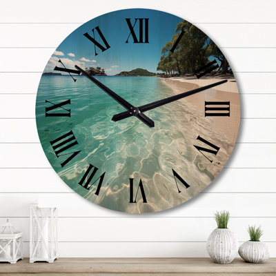 Horloge murale Whitehaven Beach Whitsunday I