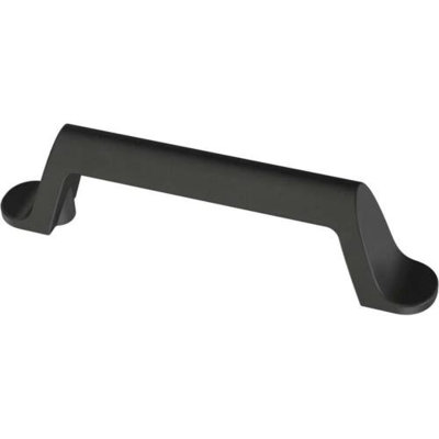 3" Simply Smooth Pull Flat Black