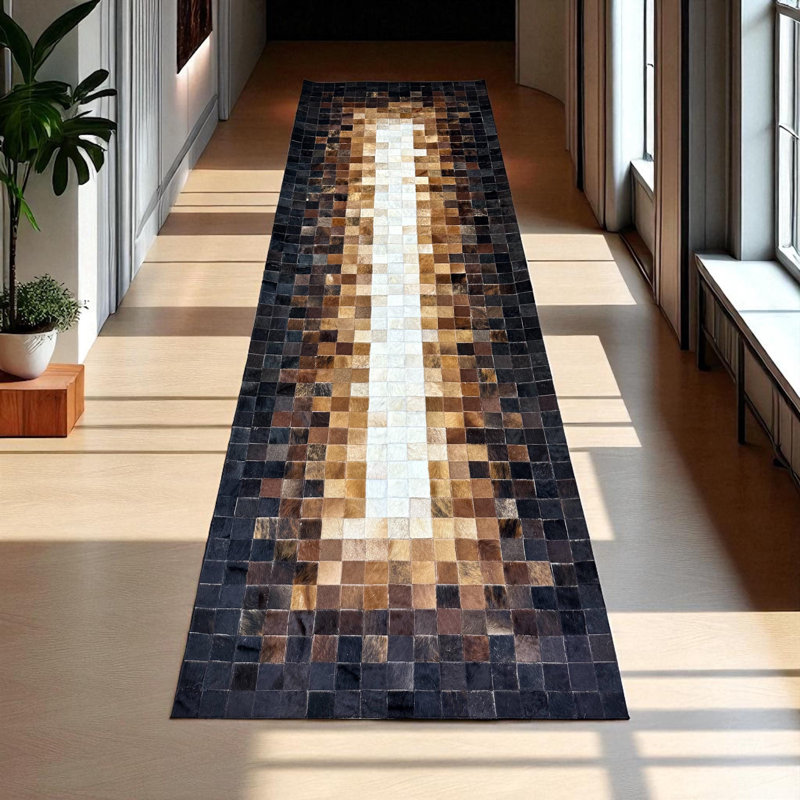 Tapis de couloir Ombre, Tapis de couloir 2 pi x 7 pi 6 po