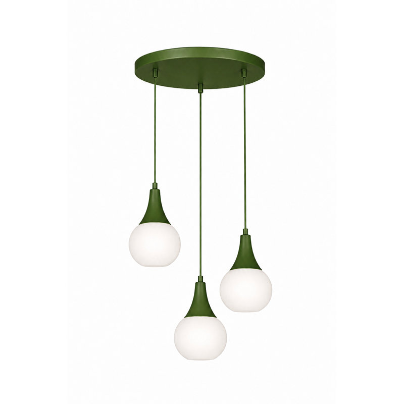 LACRIMA KHAKI 1-LIGHT PENDANT, 32, 3