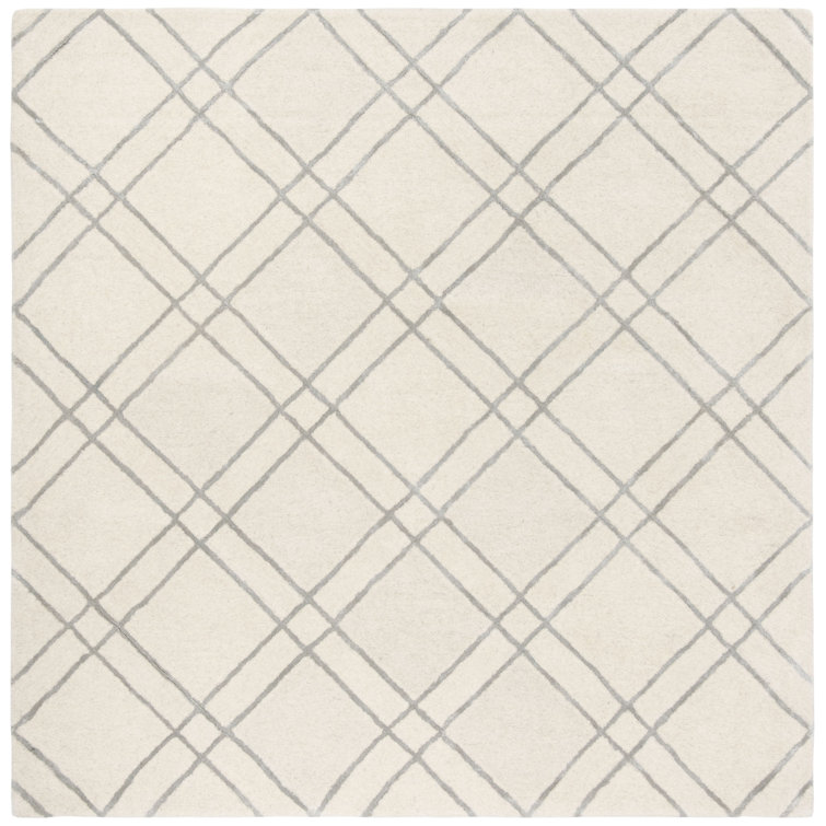 Milroy Hand Tufted Wool Geometric Rug