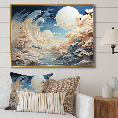 «Clouds Celestial Landscape IV», reproduction d'art sur toile