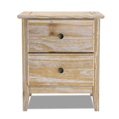 Greenport 20'' W Solid Wood Nightstand