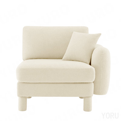 Canapé Rsf avec coussin polyester - beige