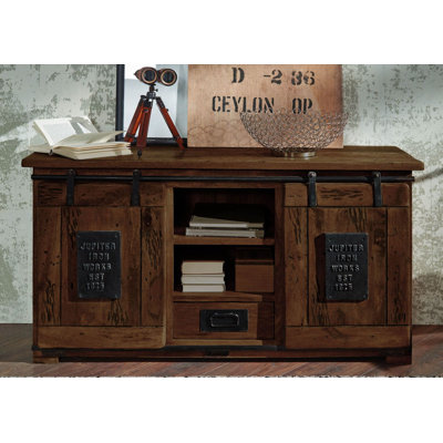Railway 128 cm W Mango Solid Wood Sideboard