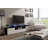 Casares 76.3" Modern TV Stand with LED Lighting, High Gloss Finish, Media Storage-1131669560