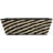  Striped Woven Basket In Black-20869743-20869742