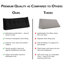 Ergonomic Triangular Headboard Wedge Backrest Pillow - Orthopedic Foam Filled – Neck Back Support - Bedroom, Reading, Daybed-194417852-194800564