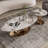 Italian minimalist oval rock table-102628270-102628271