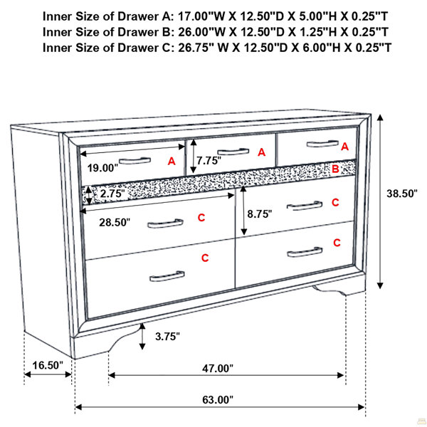 Dimensions du produit