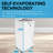 Whynter 11000 BTU Dual Hose Portable Air Conditioner for 350 sq. ft.