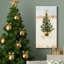Toile tendue avec châssis de la collection B de la collection Christmas Coast - prête à être accrochée-1620155499