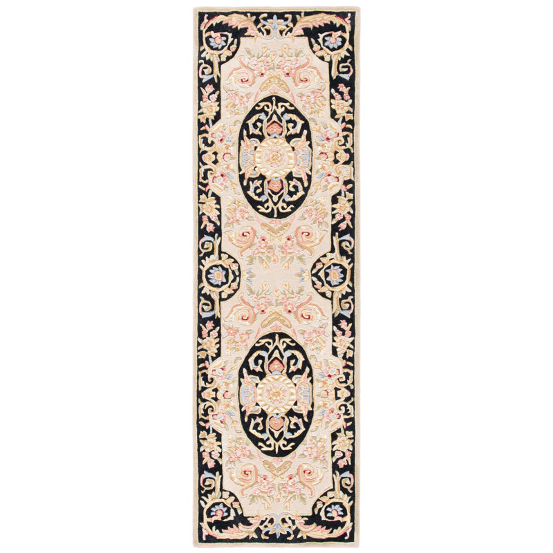 Priscila Hand Tufted Wool Oriental Rug, Runner 2'6" x 8'