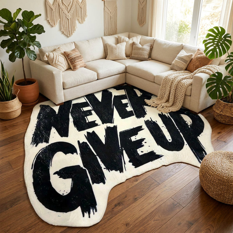 Tapis Never Never Up 7 pi x 10 pi