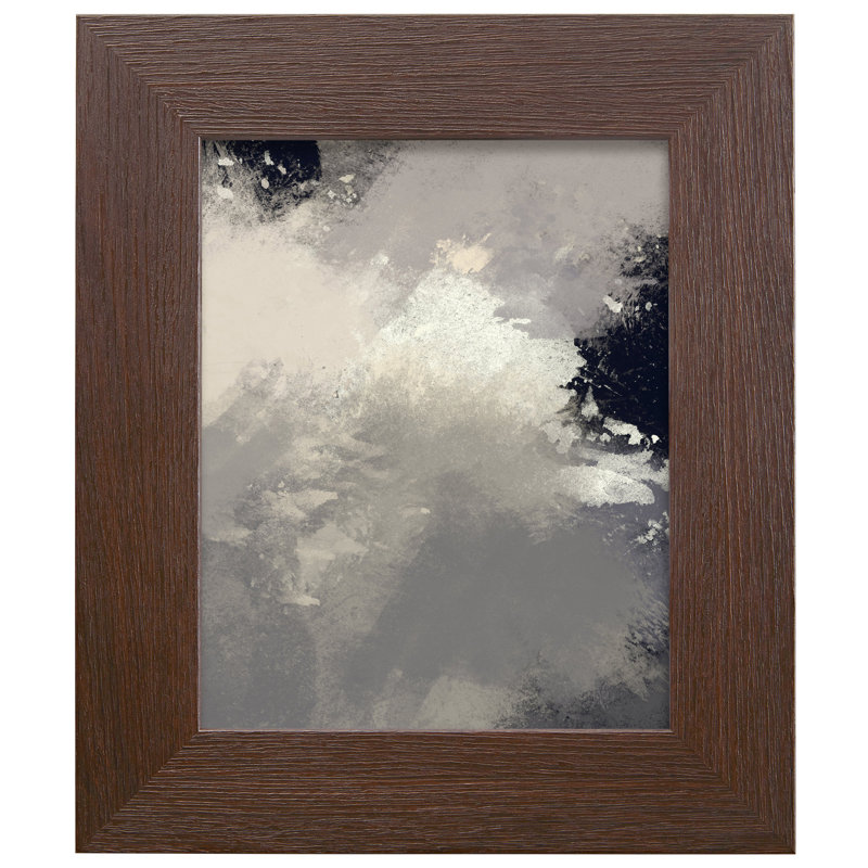 Cadre photo simple Meeka, gris, Harwich, 11 po x 14 po