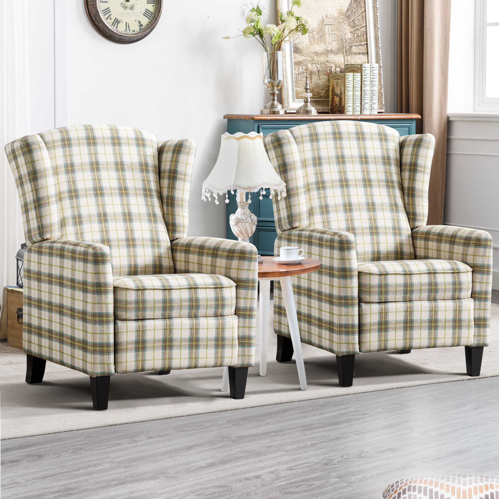 Old-Plaid-Lazy-Boy-Sofa – The Slipcover Maker