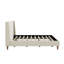 Lit plateforme tapissier Modern