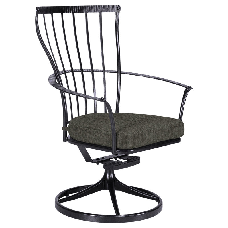 Monterra Outdoor Rocker Chair, Graphite, Adena Shale