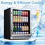 24 Inch Beverage Refrigerator, 170 Can Capacity Freestanding Drink Cooler With Tempered Glass Door, 5 Adjustable Shelves, Internal Led Lighting, Quiet Operation For Home Kitchen Office Bar