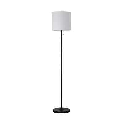 Hayllar 57'' Black Traditional Floor Lamp