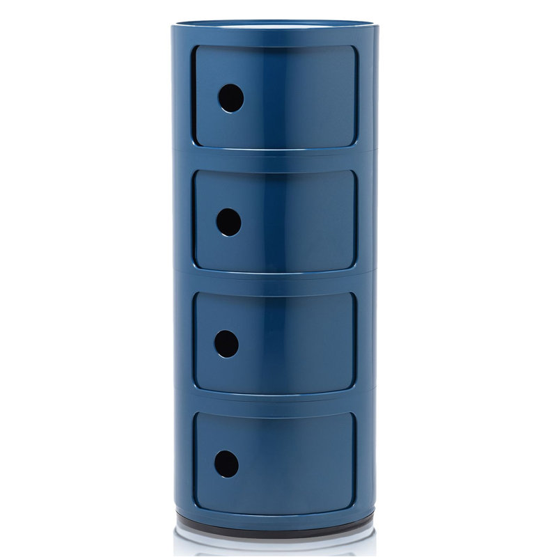 Quatre éléments Componibili, Bleu