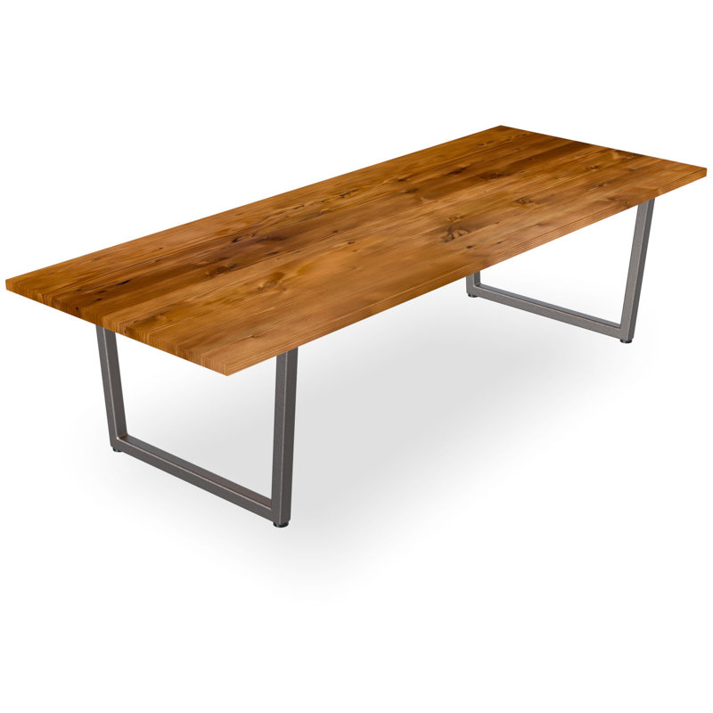 Table rectangulaire en bois massif Clifton, Bourbon, H 30 po x l 84 po x L 36 po