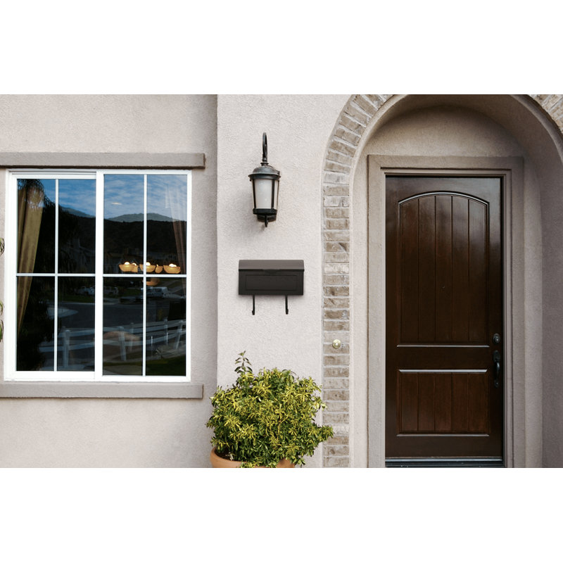 Amboy Steel Wall Mounted Mailbox