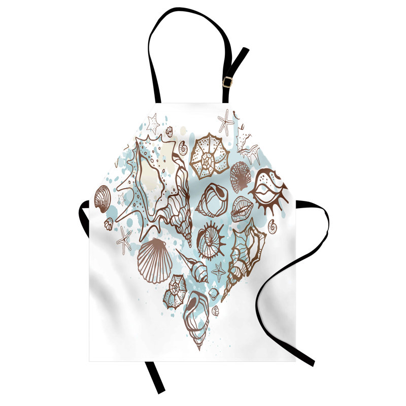No Pattern Bib Apron